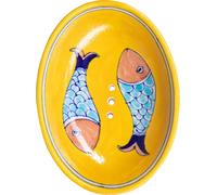 Tranquillo Porte-Savon Fish Blue Pottery - 1 pièce