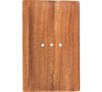 Tranquillo Porte-Savon Natural Neem - rectangulaire/trous