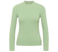 Tranquillo - Women's Seidiges EcoVero-Shirt Round Neck - Haut à manches longues - M - jade