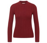 Tranquillo - Women's Seidiges EcoVero-Shirt Round Neck - Haut à manches longues - XS - fired brick