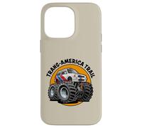 Trans-America Trail Voiture de Rallye rétro 4x4 Coque pour iPhone 14 Pro Max