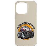 Trans-America Trail Voiture de Rallye rétro 4x4 Coque pour iPhone 15 Pro Max