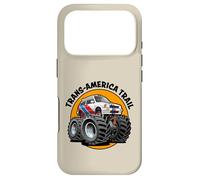Trans-America Trail Voiture de Rallye rétro 4x4 Coque pour iPhone 17 Pro