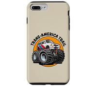 Trans-America Trail Voiture de Rallye rétro 4x4 Coque pour iPhone 7 Plus/8 Plus