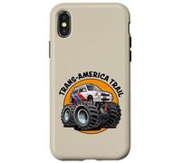 Trans-America Trail Voiture de Rallye rétro 4x4 Coque pour iPhone X/XS