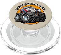 Trans-America Trail Voiture de Rallye rétro 4x4 PopSockets PopGrip pour MagSafe
