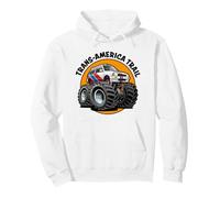 Trans-America Trail Voiture de Rallye rétro 4x4 Sweat à Capuche