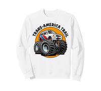 Trans-America Trail Voiture de Rallye rétro 4x4 Sweatshirt