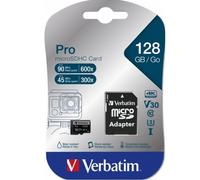 TRANS FLASH 128 GB U3 (47044) CLASS 10 (CON ADATTATORE)