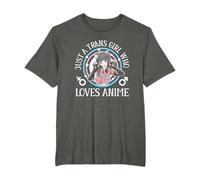 Trans Girl Love Kawaii Anime Transgenre Trans Pride Weeaboo T-Shirt