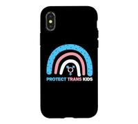 Trans Kids Protect Transgender Pride Support Coque pour iPhone X/XS