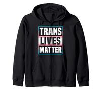 Trans Lives Matter Transgender Pride et Soutien aux alliés du Drapeau Trans Sweat à Capuche