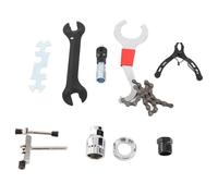 Trans Outils de Réparation de Vélos Pro, clé à Cassette, Extracteur en Roue Libre de Dossier de Dost, Disjoncteur, Pinces de Liaison, pour l'entretien du Vélo, avec (Set 9pcs)