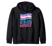 Trans Pride Chemise The Only Choice I Made Was Myself Sweat à Capuche