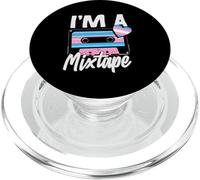 Trans Pride I'm A Mixtape pour Les partisans de l'identité LGBTQ+ PopSockets PopGrip pour MagSafe