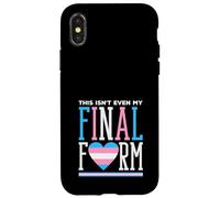 Trans Pride This is Not Even My Final Form Coque pour iPhone X/XS