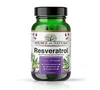 Trans-Resvératrol 500 mg | 120 gélules vegan | Haute dose | Pureté 98 % | Fermenté naturellement | Avec pipérine | Testé en laboratoire | Qualité premium