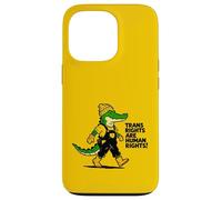 Trans Rights Human Equality Crocodile Streetwear Design pour Coque pour iPhone 13 Pro