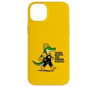 Trans Rights Human Equality Crocodile Streetwear Design pour Coque pour iPhone 14 Plus