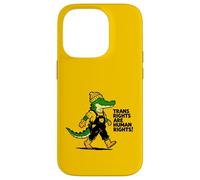 Trans Rights Human Equality Crocodile Streetwear Design pour Coque pour iPhone 14 Pro