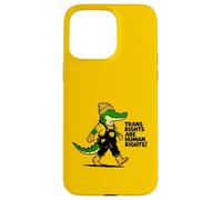 Trans Rights Human Equality Crocodile Streetwear Design pour Coque pour iPhone 15 Pro Max