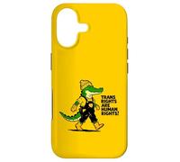 Trans Rights Human Equality Crocodile Streetwear Design pour Coque pour iPhone 17