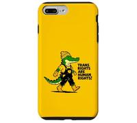 Trans Rights Human Equality Crocodile Streetwear Design pour Coque pour iPhone 7 Plus/8 Plus