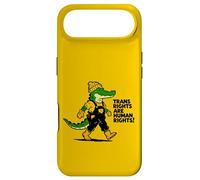 Trans Rights Human Equality Crocodile Streetwear Design pour Coque pour iPhone Air