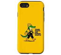 Trans Rights Human Equality Crocodile Streetwear Design pour Coque pour iPhone SE (2020) / 7/8