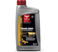 Trans-Zero 20W-50 Huile Synthétique pour Transmission Hydrostatique de Tondeuses à Zéro Rayon de Braquage,Tondeuses Autoportées. Huile pour Engrenages,Hydraulique et Axes