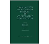 Transaction Management Support For Cooperative Applications