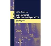 Transactions On Computational Collective Intelligence Xxii