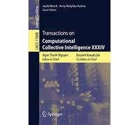 Transactions On Computational Collective Intelligence Xxxiv