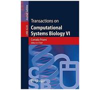Transactions On Computational Systems Biology Vi