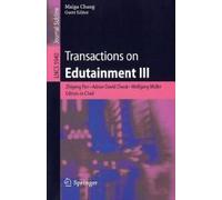 Transactions On Edutainment Iii