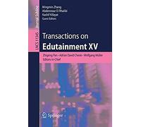 Transactions On Edutainment Xv