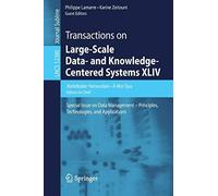 Transactions On Large-Scale Data- And Knowledge-Centered Systems Xliv
