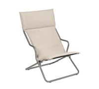 Transat Ancône Lafuma brun, 66x94x71 cm