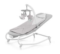 Transat-balancelle 2en1 FELIO 2 - KINDERKRAFT - Gris - Arche jouet - Pliable - Léger