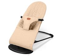 Asalvo Transat bébé Paradise 2 en 1 lavable bascule inclinable harnais 3 points Beige