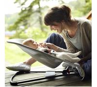 Transat Bébé Balancelle 2 En 1 88*40*51.5cm Chaise d'équilibre en maille pour bébé -Gris-Capacité de poids : 18 kg