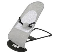 Transat Bébé Balancelle 2 En 1 - Baby Balance - Gris - Hauteur Réglable - 88*40*51.5cm