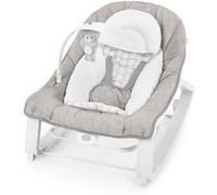 Ingenuity Transat 3-en-1 Keep Cozy - Vibrations, barre de jouets, 0-30 mois - Ours Linden