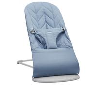 Babybjörn Transat Bliss – Tissé, matelassage pétale – Bleu