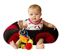 Transat bébé chaise cébé aassis confort doux velours jouet support pour s'asseoir dans maison 45*30CM 3-16 mois ( noir )