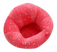 Transat bébé chaise cébé aassis confort doux velours jouet support pour s'asseoir dans maison 45*30CM 3-16 mois rouge