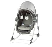 BEBECONFORT Transat 3 en 1 bébé Calys, Balancelle, berceau, de la naissance jusqu'à 9 mois (9kg), Grey Mist