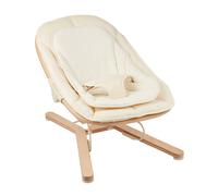 Babymoov Transat bébé Swoon Flow - Dès la naissance, évolutif, coton bio & bois FSC