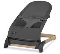 BEBE2LUXE : Transat bébé Mila couleur anthracite et bois