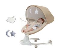 Transat bebe multifonctionnel Magic ZC Balancelle bebe electrique Bluetooth Musique 0-24 mois Max 15 kg 5 Vitesses de Balancement